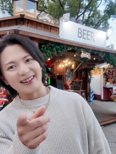 コウキとクリスマスマーケット